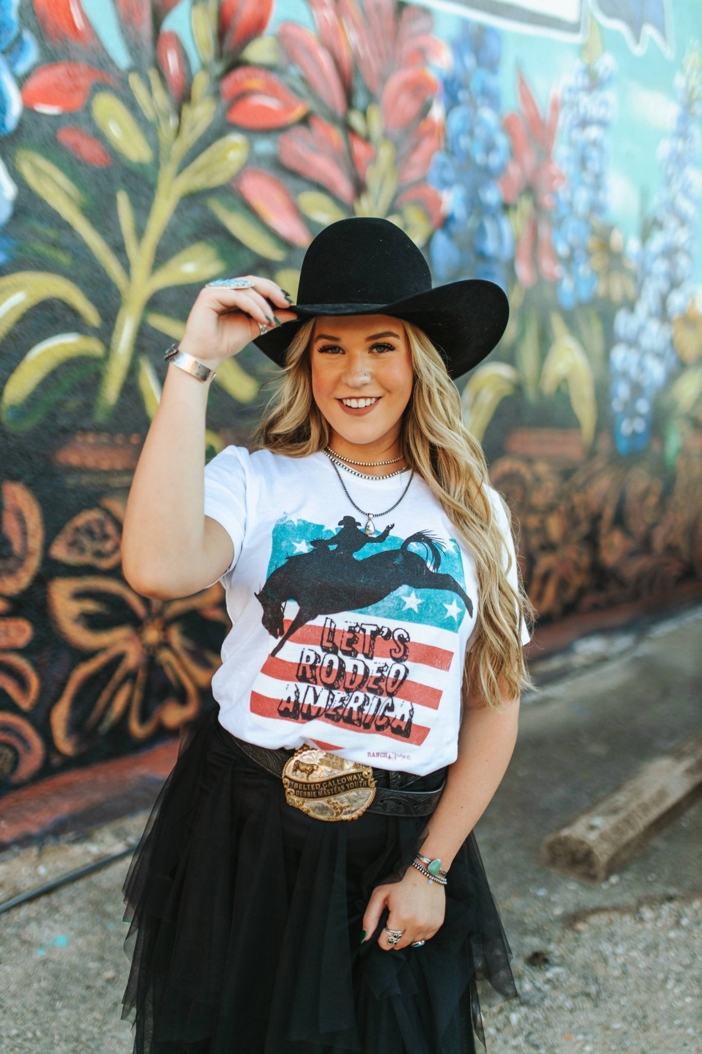 Let's Rodeo America Graphic TeeS