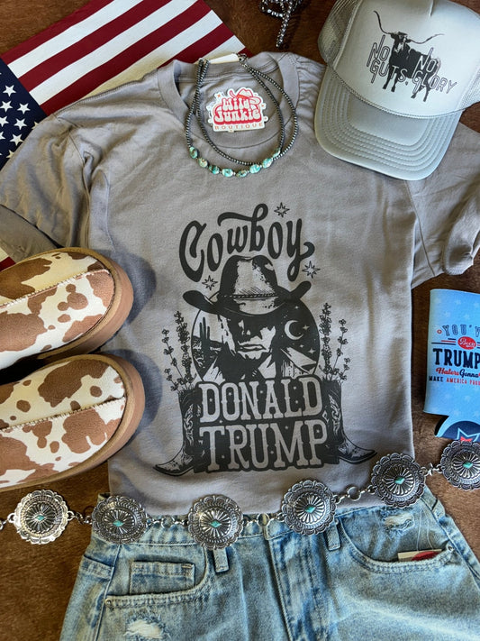 Midnight Cowboy Trump Graphic TeePebbleS