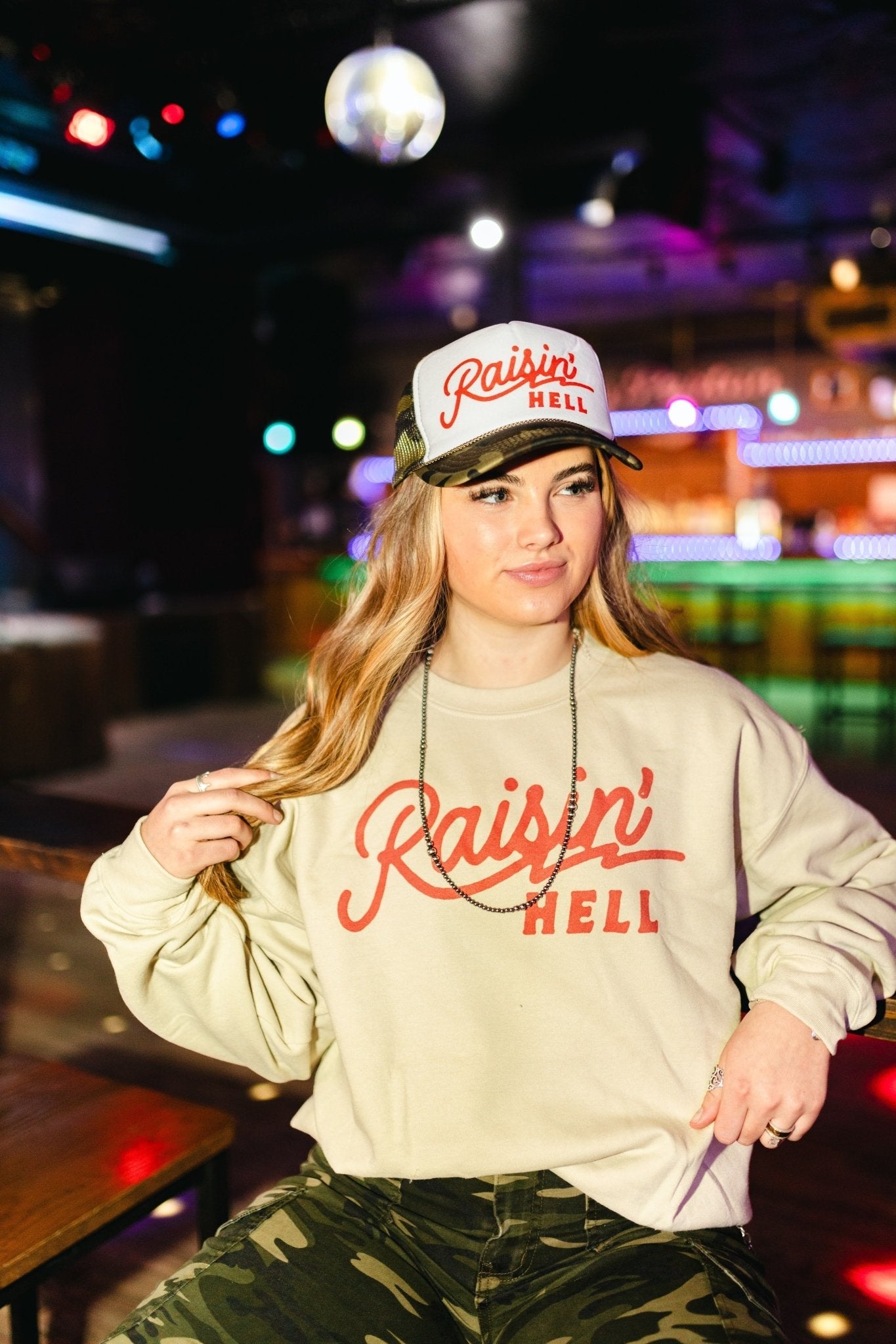 Raisin' Hell Graphic SweatshirtSandS