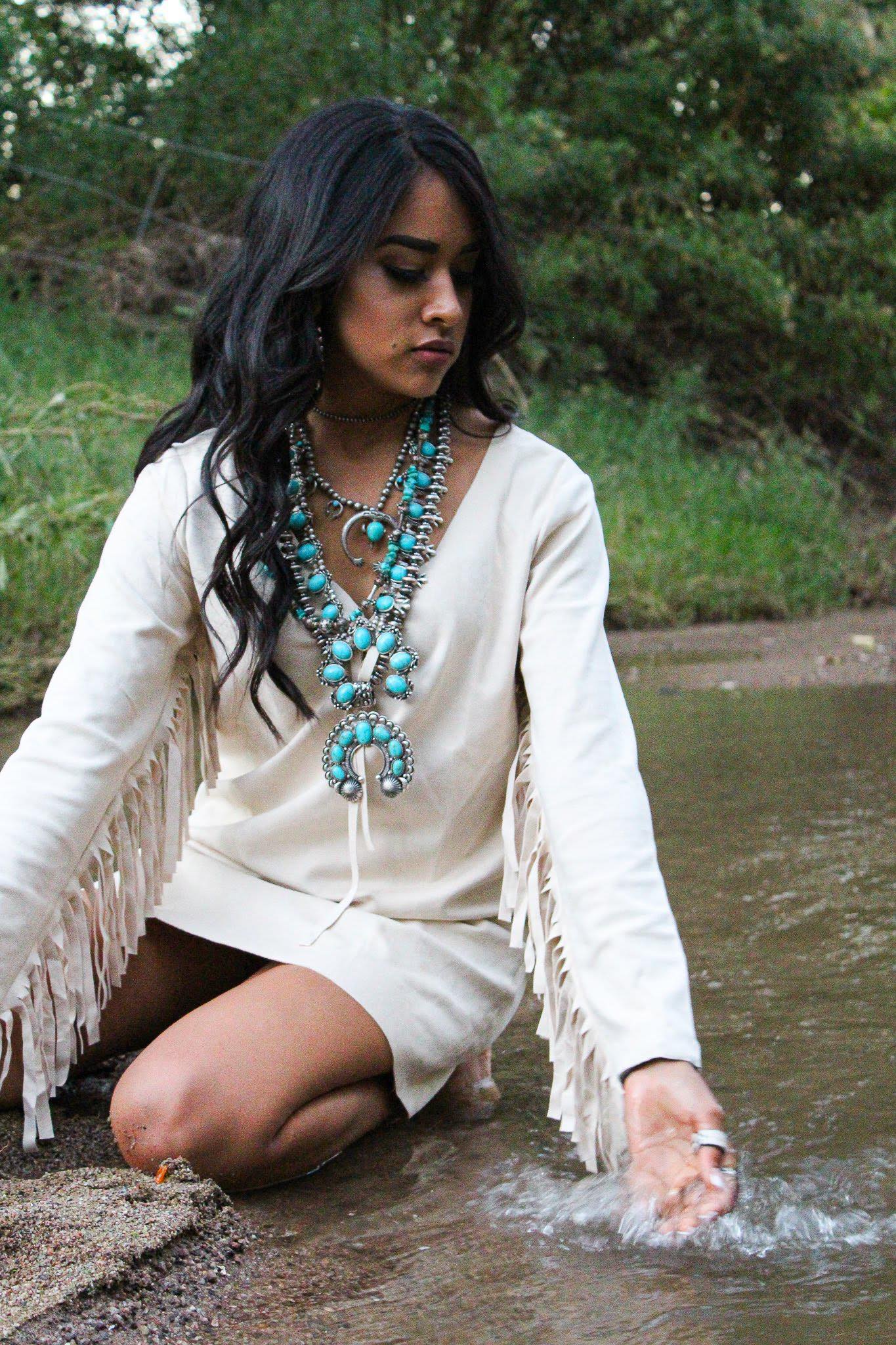 Chenowa Fringe Dress