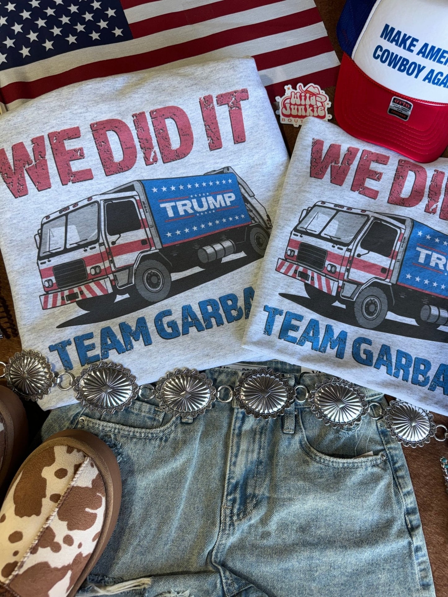 Team Garbage Trump Graphic SweatshirtAshS