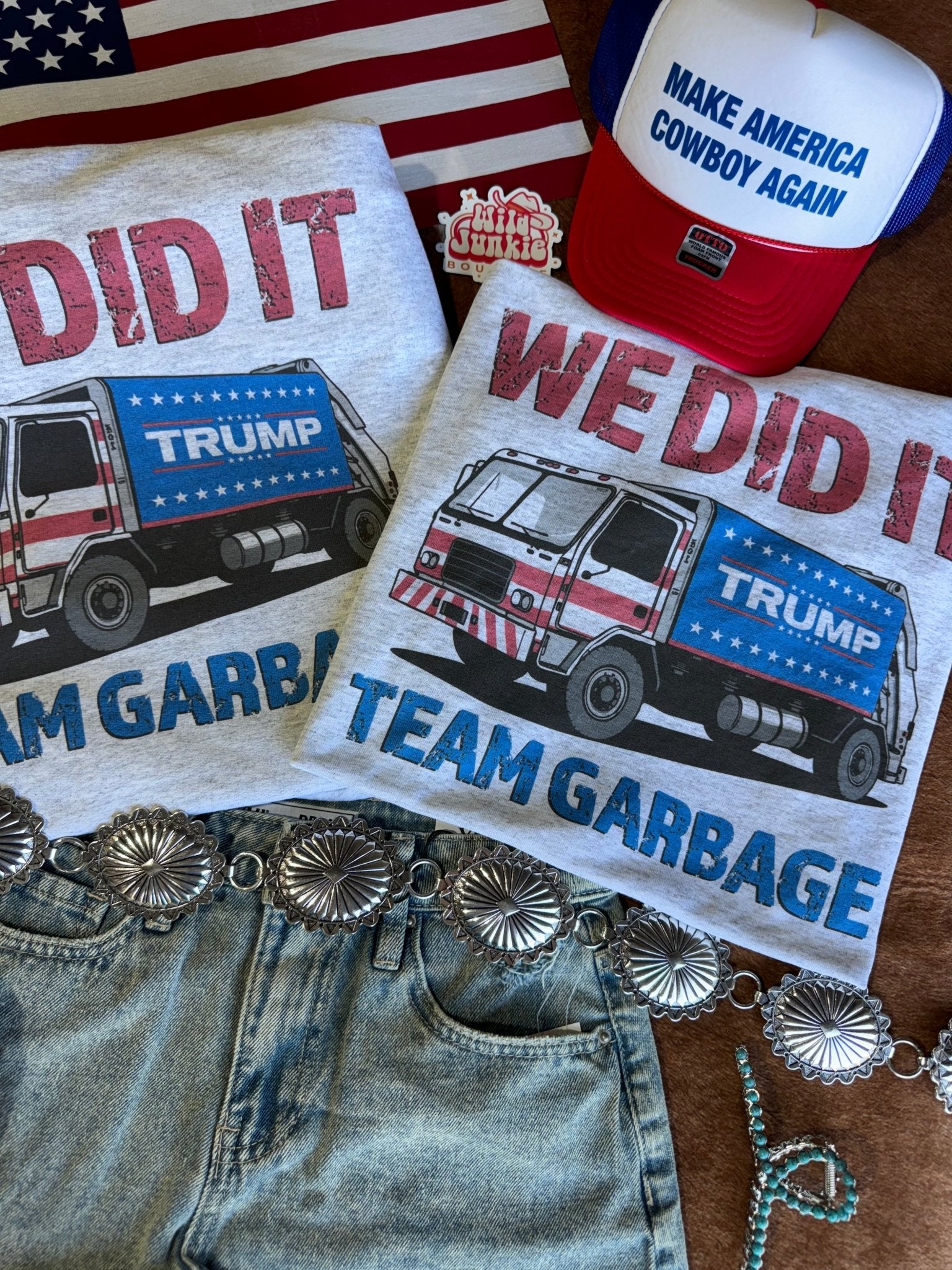 Team Garbage Trump Graphic TeeAshS