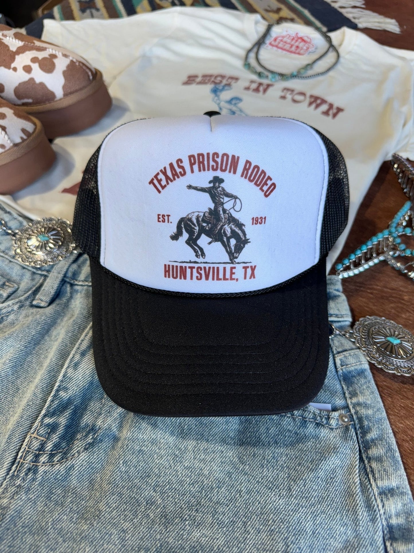 Texas Prison Rodeo Trucker Hat