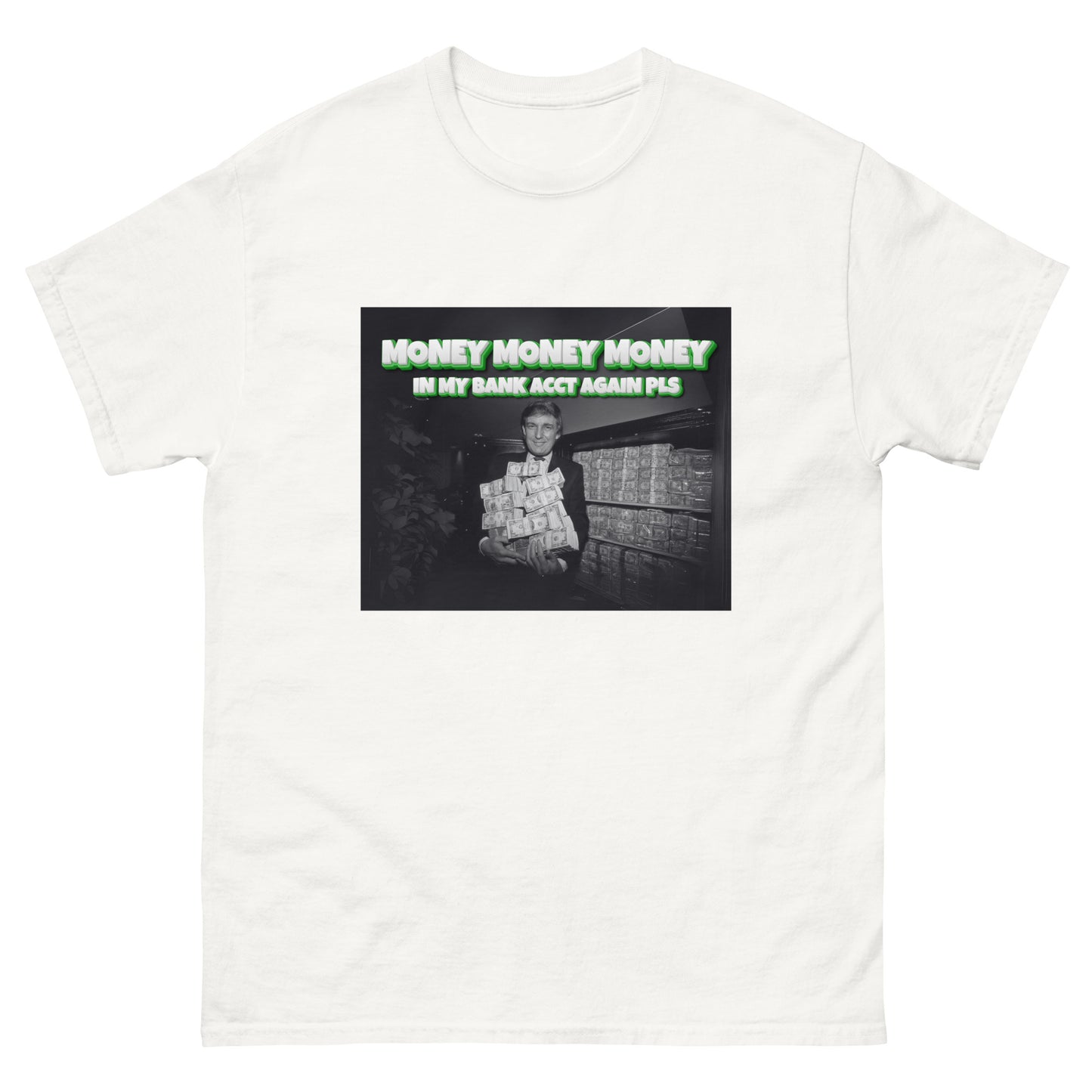 MONEY MONEY MONEY GRAPHIC TEE