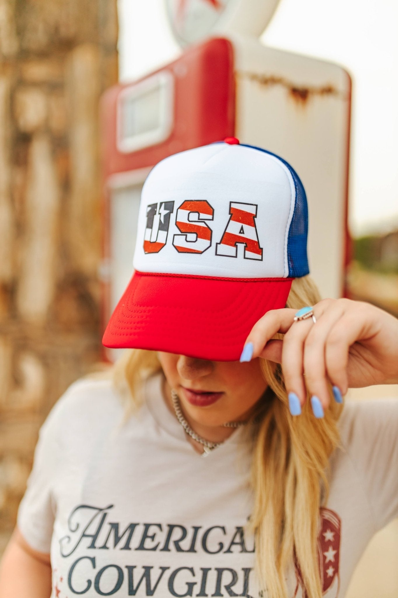 USA Trucker HatMultiOS