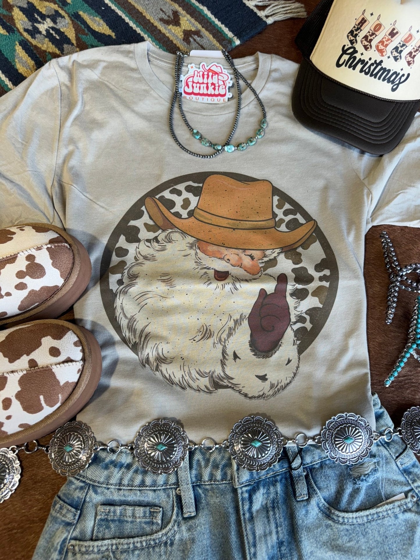 Western Santa Graphic Tee