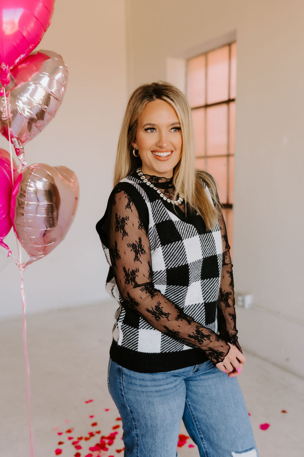 The Raelyn Lace Top in Black